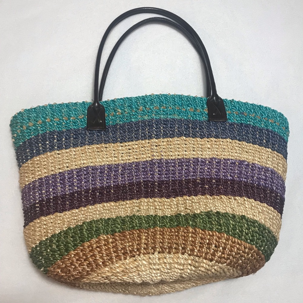 Straw Tote Bag